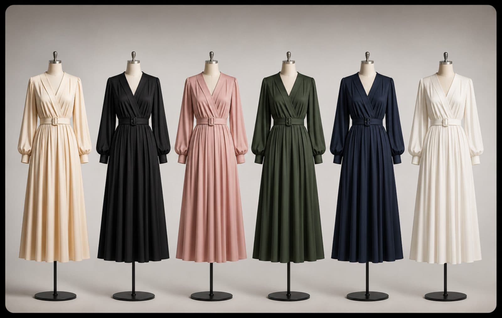 Color change — Six distinct colorways